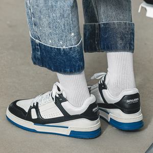 Zapatos Casuales de Skateboarding para Hombre, Personalizados con Logotipo, de Cuero Genuino Original de Alta Calidad, Venta al Por Mayor de Fábrica - Product Image 3