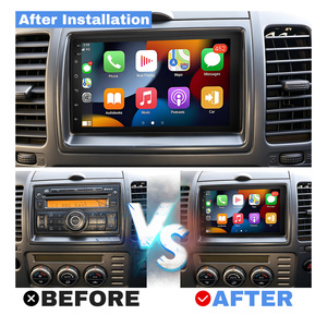 Autoradio 2Din, Radio para Auto, Reproductor MP5 de 7 Pulgadas con Pantalla Táctil para Nissan Navara 2001-2011, Reproductor Inalámbrico con Carplay y Android Auto - Product Image 2