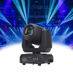 High100w LED di chuyển đầu ánh sáng 18-Facet lăng kính DJ Đèn sân khấu với 10 gobos & 7 màu sắc chùm <span class=keywords><strong>DMX512</strong></span> ánh sáng cho thanh Disco DJ Đảng - Product Image 1