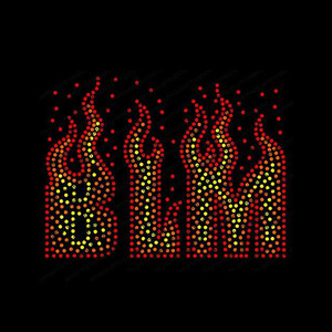 Chama Design Hotfix Ferro-on Patch De Cristal com Pedrinhas Fogo Feito De Transferência De Vidro Hotfix Crystal Transfer Design - Product Image 3