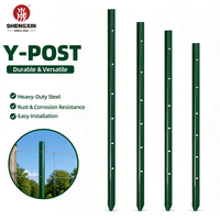 Poteau en Y de support pour jardin, pour arbres, plantes, vignes, treillis, clôtures, usage extérieur, jardinage, agriculture, durable, pour cultures