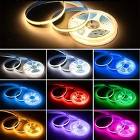 Tira de luces Led Rgb para decoración de Exteriores, tira flexible de luces de Navidad de colores, 5M/rollos