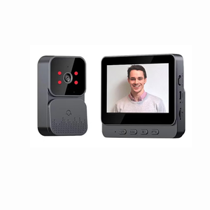 Yeni Gelen 4.3 inç Akıllı Kapı Zili Video Kamerası Kablosuz Telefon İnterkom 2 Yönlü Sesli Kapı Zili Kamerası - Product Image 5