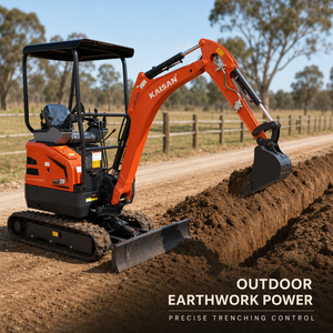 <span class=keywords><strong>Mini</strong></span>-excavatrice Premium Bagger 2T, moteur Kubota Diesel EPA <span class=keywords><strong>2T5</strong></span>, 2 tonnes, petite taille, pour la construction de piscines et l'aménagement paysager - Product Image 4