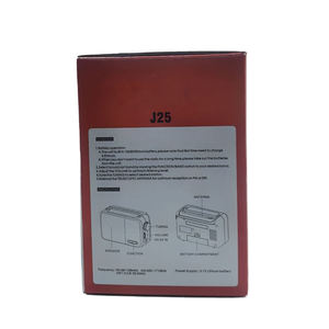 Rechargeable Factory Solar Powered Radio 4 Band AM FM SW1 SW2 Portable Radio with Built in <b>Speaker</b> for Home Elderly Outdoor Use - Product Image 5