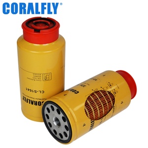 CORALFLY OEM Filtres pour excavatrices, filtre séparateur eau-carburant 326-1641 3261641, filtre séparateur eau-carburant 1r-0771 - Product Image 5