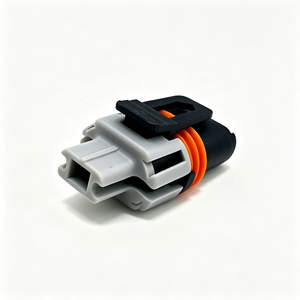 Boîtier de connecteur électrique automobile 2 broches femelle en plastique pour faisceau de câbles 7028H2-2.8-21 Prise de connecteur de câblage automobile - Product Image 2