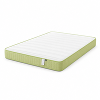 Matelas en mousse à mémoire de forme Orion 20 cm, fermeté moyenne, avec housse en soie, roulé en boîte, compressé, pour salle de sport, appartement, hôtel, chambre à coucher, vente en gros