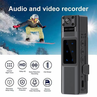 Caméra corporelle L13 avec enregistrement audio et vidéo Caméra corporelle 1080P Batterie 7HR IR Cut Auto Night Vision 128GB Body Worn Camcorder