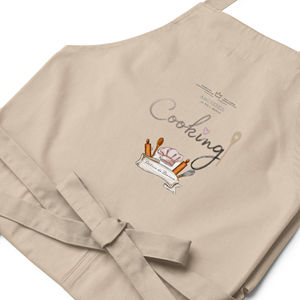 Grembiule da Cucina AmoreBell in Cotone Biologico di Alta Qualità, Lavabile e Riutilizzabile per Ristoranti, Eventi Gastronomici, Matrimoni e Natale - Product Image 1