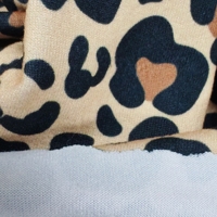 Tissu en polyester et élasthanne DTY brossé double face 180g, imprimé sur mesure, pour vêtements de sport – Vente en gros usine