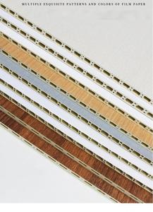 Panneau mural de revêtement en <span class=keywords><strong>bois</strong></span> WPC moderne panneau de plafond intérieur composite insonorisé à l'eau <span class=keywords><strong>décoration</strong></span> murale en <span class=keywords><strong>bois</strong></span> uni - Product Image 3