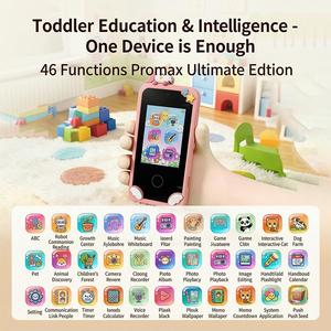 Téléphone éducatif pour enfants P10 avec écran HD de 2,8 pouces pour la protection des yeux, appareil photo numérique, smartphone intelligent pour enfants, cadeau pour les tout-petits, garçons et filles, 32 Go - Product Image 5