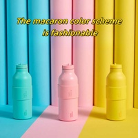 Gobelet isotherme à double paroi Yekea Designer, nouveau design, 500 ml, en acier inoxydable 304, logo, isolation thermique >24h