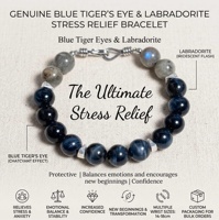 Bracelet en cristal blanc de qualité supérieure, plaqué argent, en cuivre, pour la guérison, bijoux de yoga de luxe, coffret cadeau personnalisé
