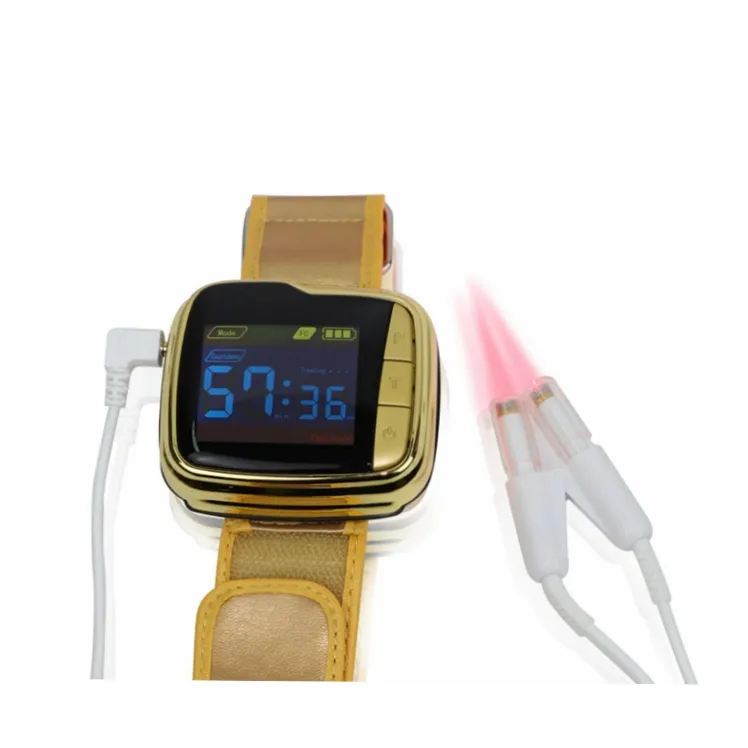 Laser diabetic watch anti hypertension for blood blocked laser watch red light therapy for stroke patients rehabilitation
