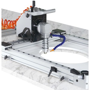 Machine de découpe pneumatique à air humide 9700 tr/min pour trous de lavabos et de pierres, pour la découpe de pierre et de marbre - Product Image 3