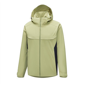 <b>Professional</b> Outdoor Hooded Waterproof Jacket Unisex With Seam Sealing For Workwear - Product Image 1