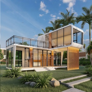 Cao Cấp Prefab Phổ Biến <span class=keywords><strong>2</strong></span> Câu Chuyện Của Apple Cabin Nhà Để Bán-Đúc Sẵn Di Động 20ft 40ft Văn Phòng Pod Ngoài Trời Container Nhà - Product Image 6