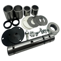 Kit de réparation de rotule de direction de chariot élévateur, acier grade 45, longueur 188 mm, pièces de bielle de vérin de pivot d'essieu arrière pour 30A