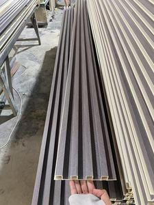 Thiết kế mới hạt gỗ paneles de WPC decorativo Para pared trong nhà WPC <span class=keywords><strong>Panel</strong></span> tường - Product Image 4