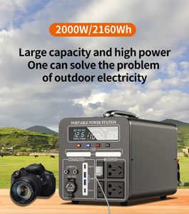 Station d'alimentation portable MP7 500W-<span class=keywords><strong>1500W</strong></span>, générateur solaire, batterie lithium-ion avec 11 ports et démarreur de voiture pour le camping et les voyages - Product Image 3