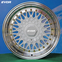 Jantes forgées EVOR pour voitures, en alliage d'aluminium, multi-branches, monobloc ou deux pièces, pour Benz, BMW, Audi