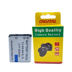Bateria de Câmera S32 S33 S100 S2500 S3200 S3300 S3400 S3500 S4100 S415019 EL19 ENEL19 EN-EL19 para Nikon - Product Image 3
