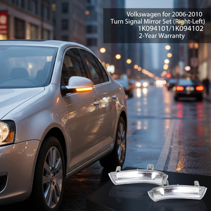 ชุดกระจกมองข้างพร้อมไฟเลี้ยว Volkswagen ปี 2006-2010 (ขวา-ซ้าย) รุ่น 1K0949101/1K0949102 รับประกัน 2 ปี ไฟหน้าแบบ Angel Headlight ของแท้จากโรงงาน - Product Image 3