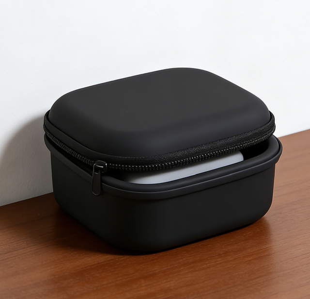 Waterproof Hard Shell Silicone Storage Case for Speaker/Devices | Custom Logo Travel Carrying Pouch