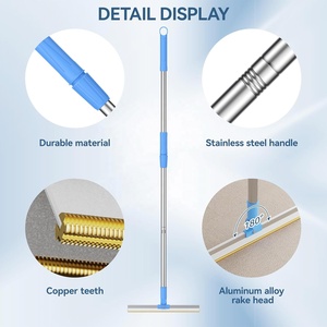 Pet Hair Remover Tapis <span class=keywords><strong>Grattoir</strong></span> Silicone Pet Hair Remover <span class=keywords><strong>Grattoir</strong></span> Grand Métal Pet Hair Scraper - Product Image 6