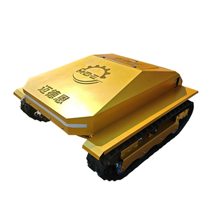 MDE entièrement automatique tout-terrain tondeuse à gazon <span class=keywords><strong>Robot</strong></span> automoteur multifonctionnel chenille télécommande 4 temps sans fil pour le bricolage - Product Image 6