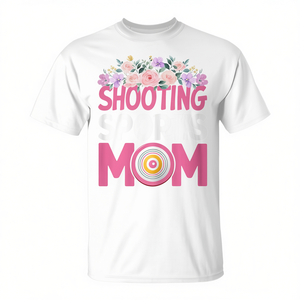 Camiseta para Mamá con Diseño Floral, Gráfico de Objetivo Rosa, Ropa Casual para Mujer - Product Image 2