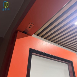 <span class=keywords><strong>Puerta</strong></span> Eléctrica Plana Moderna de Alta Calidad, Automática Bidireccional con Purificación por Inducción, de Acero Galvanizado con Ventana de Vidrio - Product Image 5