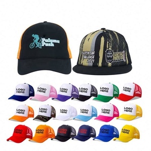 Prix d'usine Promotionnel Logo Personnalisé Chapeaux de Camionneur Haute Qualité 5-Panneau Style Sportif Chapeaux pour Événements Sportifs Puff Impression - Product Image 1