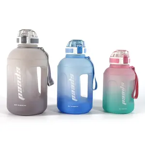 Custom Plastic Water Bottle Kid-Friendly Gym Juice Bottle Premium Manufacturing Custom Plastic Bottles