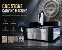 Nouvelle machine de gravure CNC 3 axes haute précision pour pierre, marbre, relief de pierres tombales et lettrage, à économie d'énergie