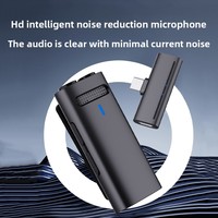 Microphone Lavalier Sans Fil M31 Nouveau Modèle Exclusif 20Hz-20KHz Kit Tout-en-un pour Diffusion en Direct Double Capture Double Transmission