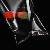 Emballage en plastique transparent avec trou pour vêtements, sac auto-adhésif transparent Opp avec logo, impression personnalisée de plus de taille, vente en gros