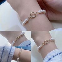 Accessoires de bijouterie en or jaune massif 14 carats AU585 de haute qualité, fermoirs personnalisés pour bracelets et colliers, crochets DIY