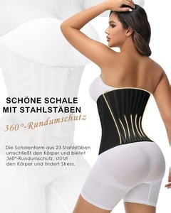 <span class=keywords><strong>Faja</strong></span> <span class=keywords><strong>colombiana</strong></span> de látex con varillas de acero para mujer, moldeadora de cintura y abdomen - Product Image 4