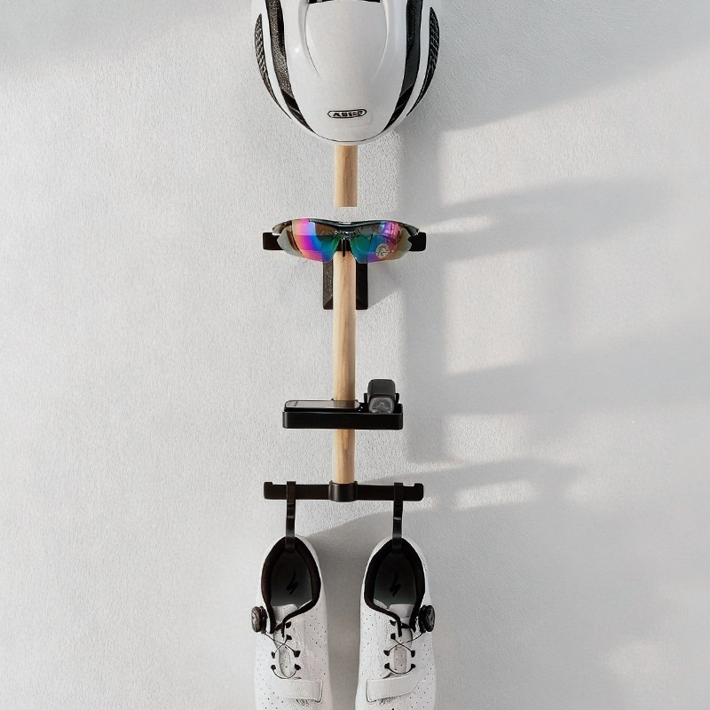 Bike Gear Wall Storage Rack Space