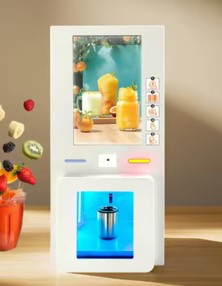 2026 New Touchless Fruit Smoothie Vending