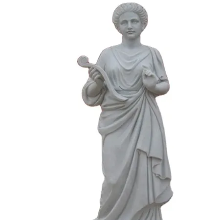 이탈리아 대리석 누드 여자 동상 누드 소녀 흰색 대리석 동상