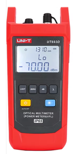 เครื่องทดสอบไฟเบอร์ออปติกแบบพกพา UNI T UT693D พร้อม VFL 10mW IP65 - Product Image 2