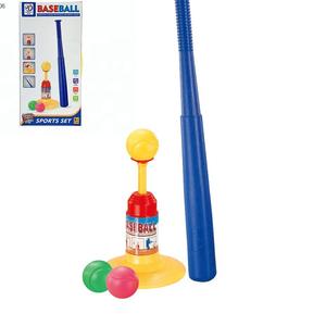 Jeu de plein air sport jouet balles <span class=keywords><strong>chauve</strong></span>-<span class=keywords><strong>souris</strong></span> Portable drôle exercice éducatif entraînement batte de Baseball ensemble pour les enfants - Product Image 5