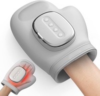 Masseur électrique pour les mains, compression d'air, vibration, chaleur, sans fil, machine de massage pour la paume et les doigts, soulagement de l'arthrite, de l'engourdissement et de la douleur des doigts