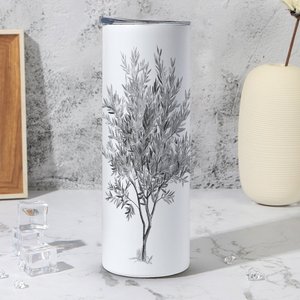 20Oz Stainless Steel Tumbler Vacuum Insulated Custom <b>Tree</b> Design Travel <b>Mug</b> - Product Image 4