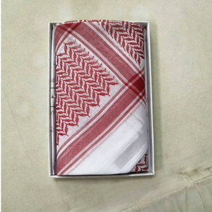 Venta Directa de Fábrica: Pañuelo Árabe Houndstooth, Pañuelo Táctico del Desierto con Borlas, Shemagh Keffiyeh para Hombre - Product Image 6