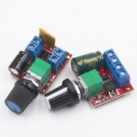 Module de contrôle de vitesse de moteur CC PWM STOCK Mini DC-DC 4.5V-35V 5A 90W, interrupteur 12V 24V PN35, carte de régulation de vitesse